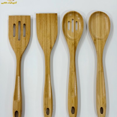 کفگیر ملاقه بامبو