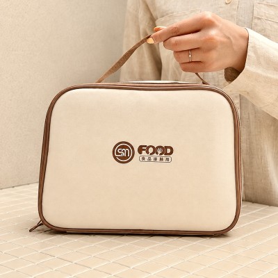 لانچ بگ و لانچ باکس 4 تایی داخل استیل FOOD